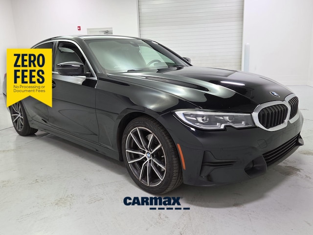 Black 2021 BMW 3 Series Sedan Rear-Wheel Drive Automatic