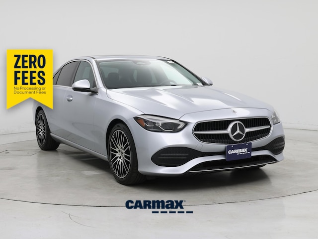Silver 2023 Mercedes-Benz C-Class Sedan Rear-Wheel Drive Automatic