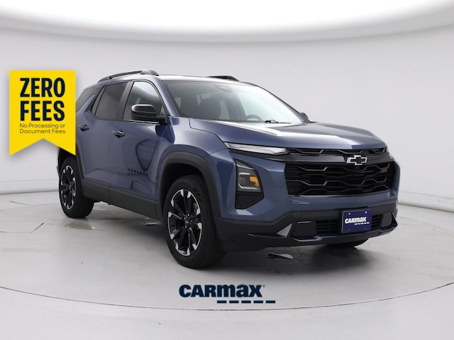 Blue 2025 Chevrolet Equinox SUV / Crossover Four-Wheel Drive Automatic