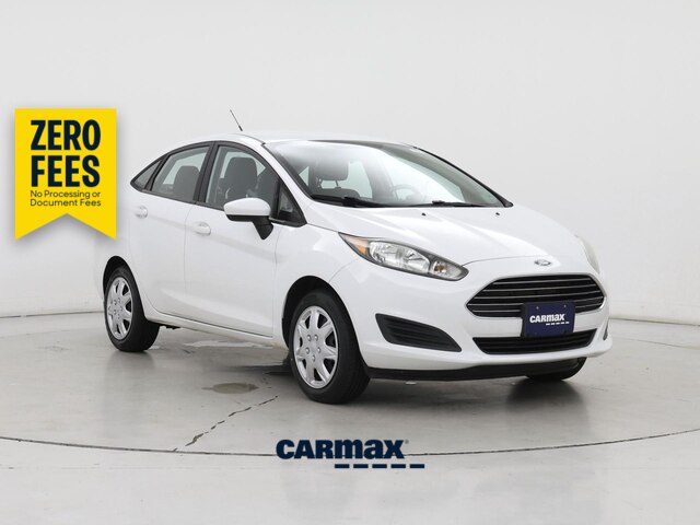White 2017 Ford Fiesta Sedan Front-Wheel Drive Automatic