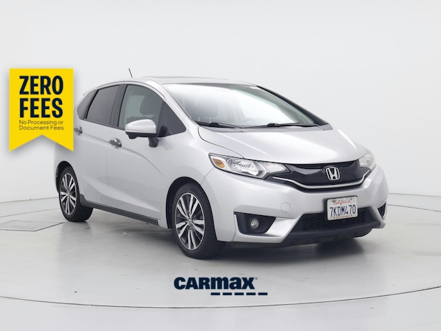 Silver 2015 Honda Fit Hatchback Front-Wheel Drive Automatic