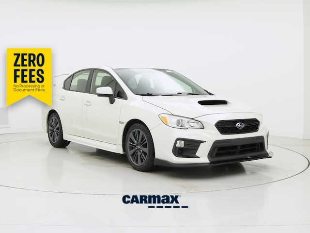 White 2020 Subaru WRX Sedan All-Wheel Drive Manual