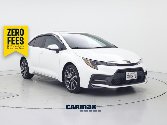 White 2022 Toyota Corolla Sedan Front-Wheel Drive Automatic