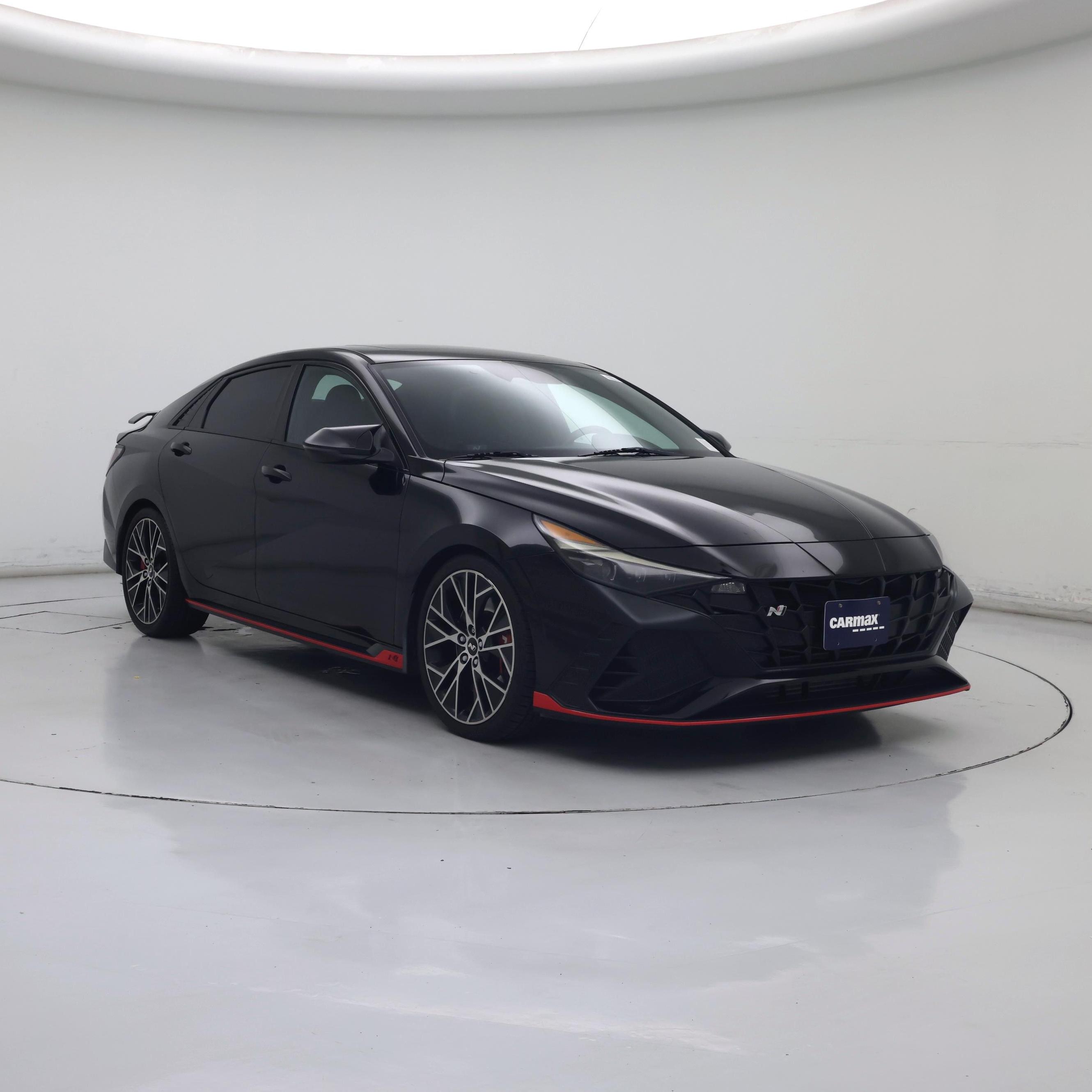 Black 2022 Hyundai Elantra N Sedan Front-Wheel Drive Automatic