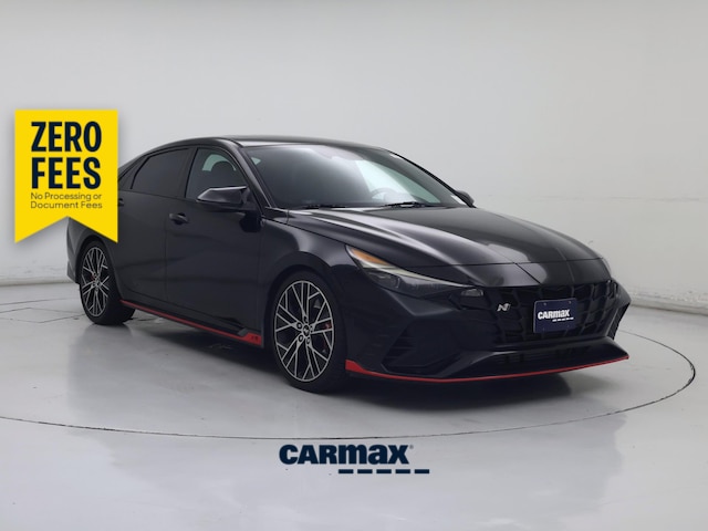 Black 2022 Hyundai Elantra N Sedan Front-Wheel Drive Automatic