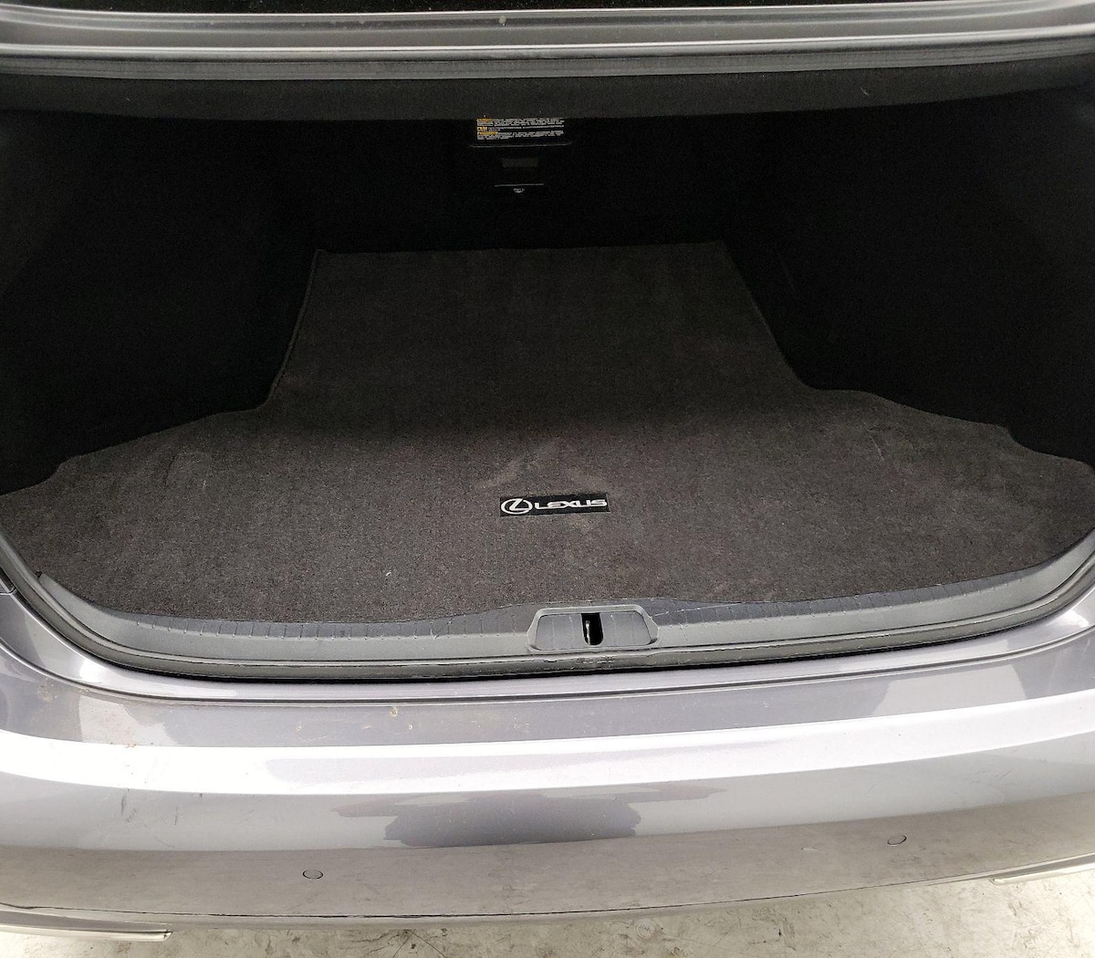 Trunk/Cargo (Seats Up)