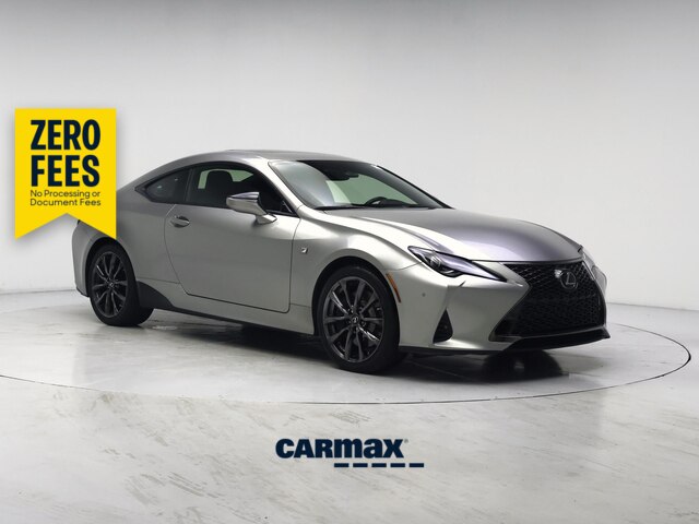 Gray 2022 Lexus RC Coupe Rear-Wheel Drive Automatic