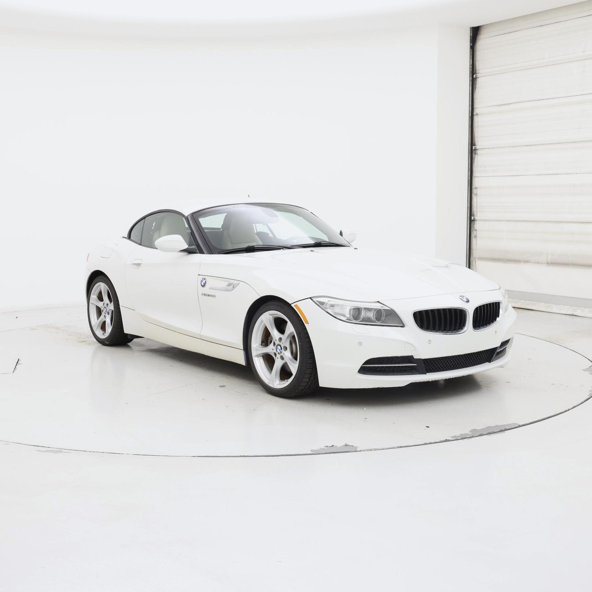 White 2015 BMW Z4 Convertible Rear-Wheel Drive Automatic