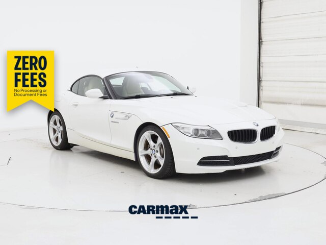 White 2015 BMW Z4 Convertible Rear-Wheel Drive Automatic