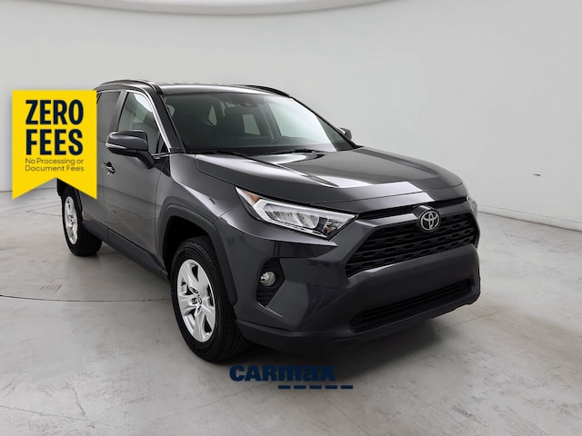 Gray 2021 Toyota RAV4 SUV / Crossover Front-Wheel Drive Automatic