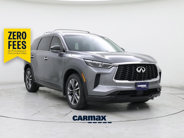Gray 2024 INFINITI QX60 SUV / Crossover All-Wheel Drive Automatic