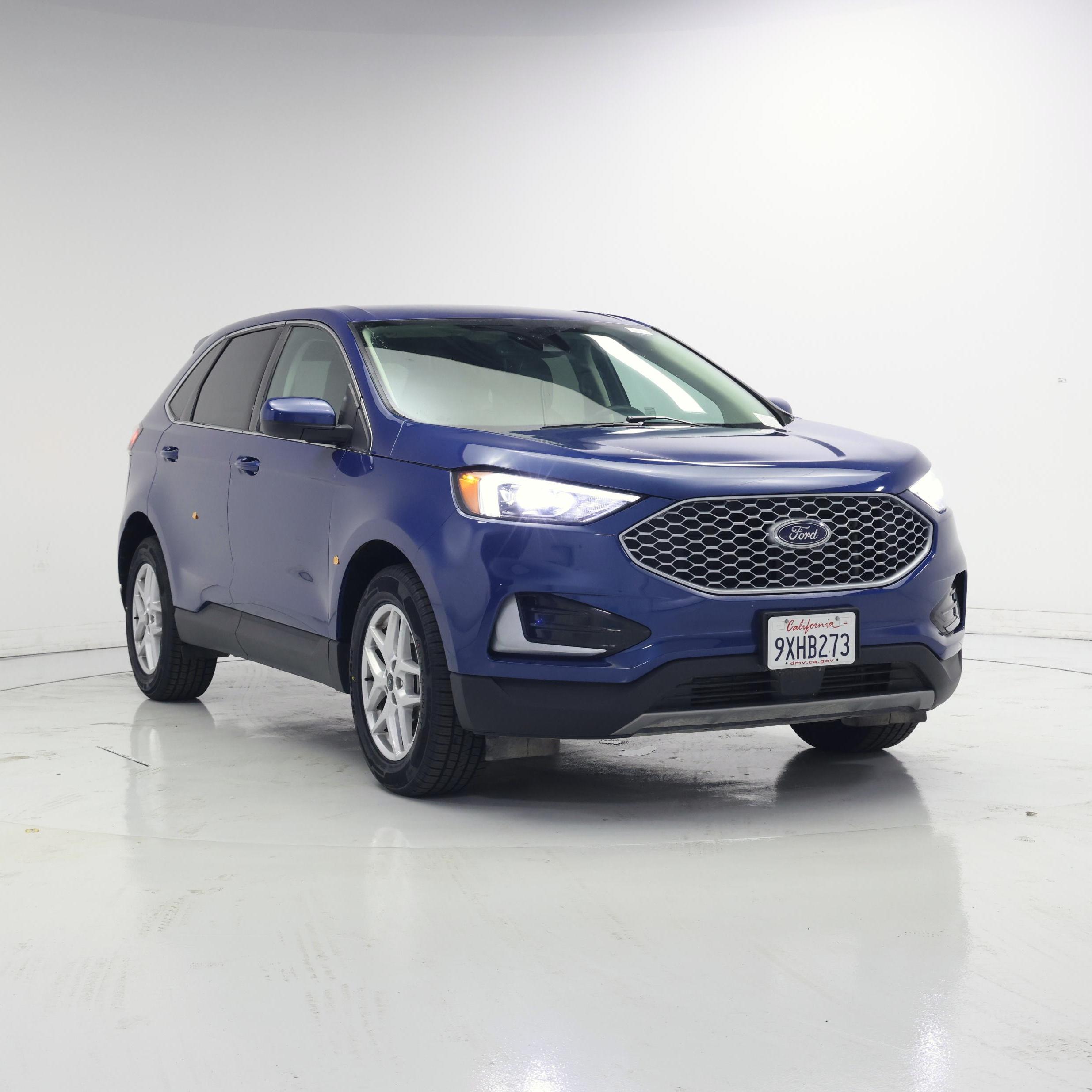Blue 2023 Ford Edge SUV / Crossover All-Wheel Drive Automatic