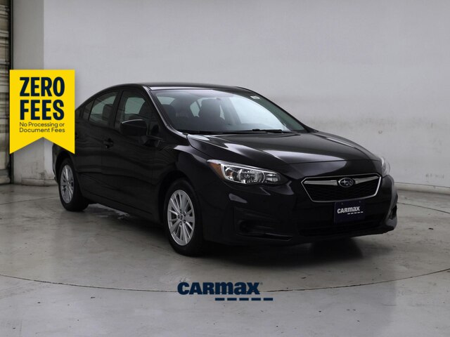 Black 2017 Subaru Impreza Sedan All-Wheel Drive Automatic