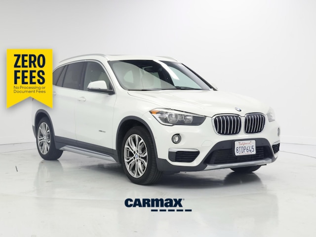 White 2016 BMW X1 SUV / Crossover All-Wheel Drive Automatic