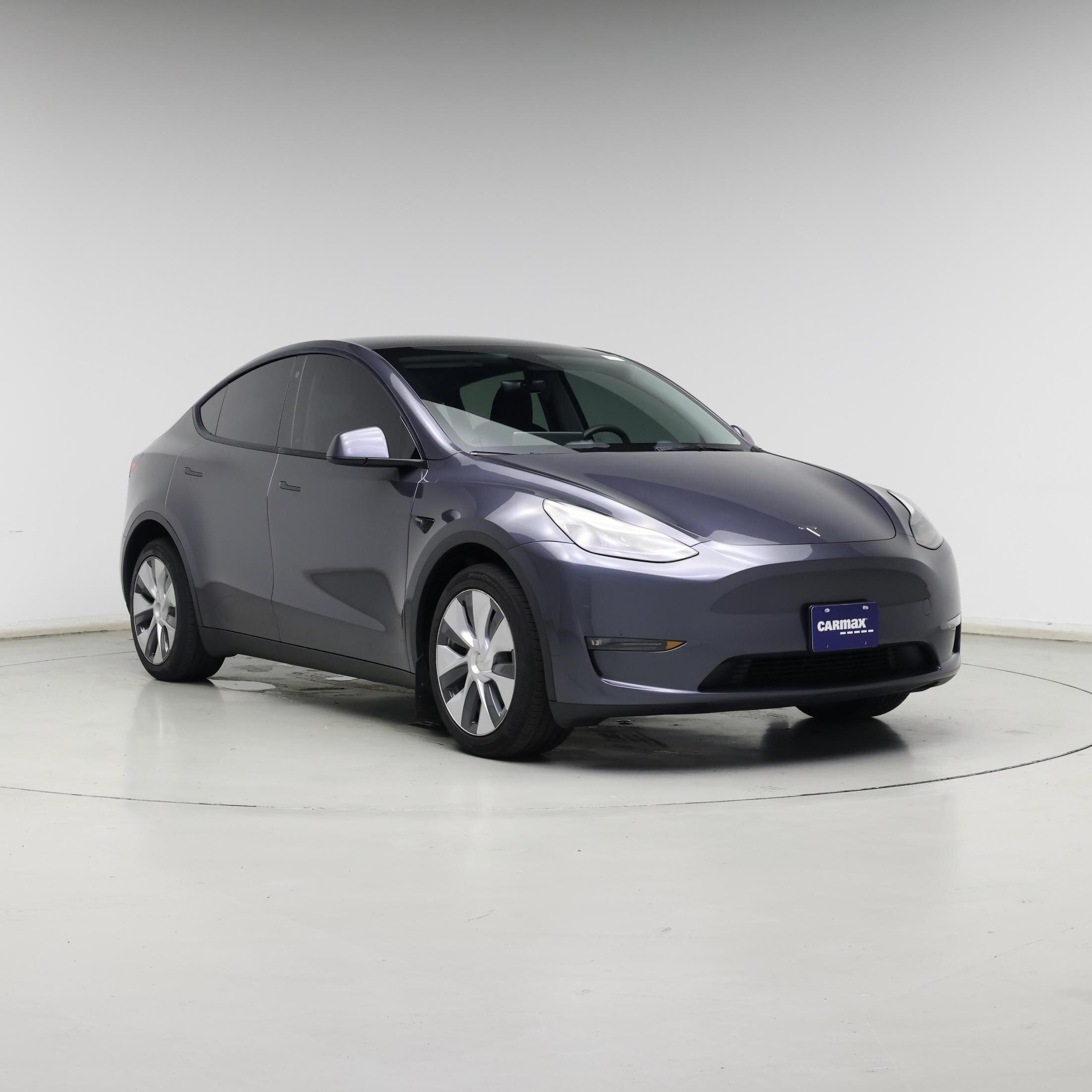 Gray 2023 Tesla Model Y SUV / Crossover All-Wheel Drive Automatic