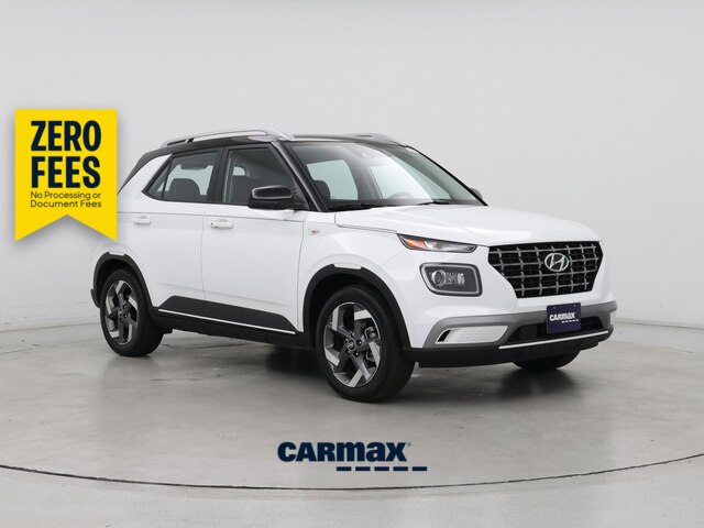 White 2022 Hyundai Venue SUV / Crossover Front-Wheel Drive Automatic