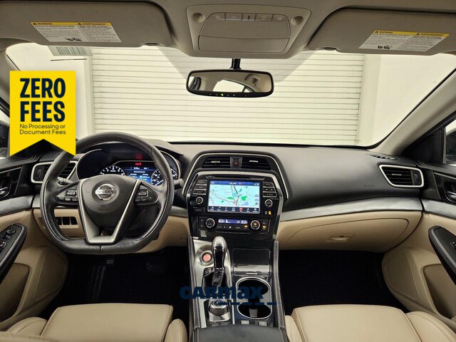 Silver 2017 Nissan Maxima Sedan Front-Wheel Drive Automatic