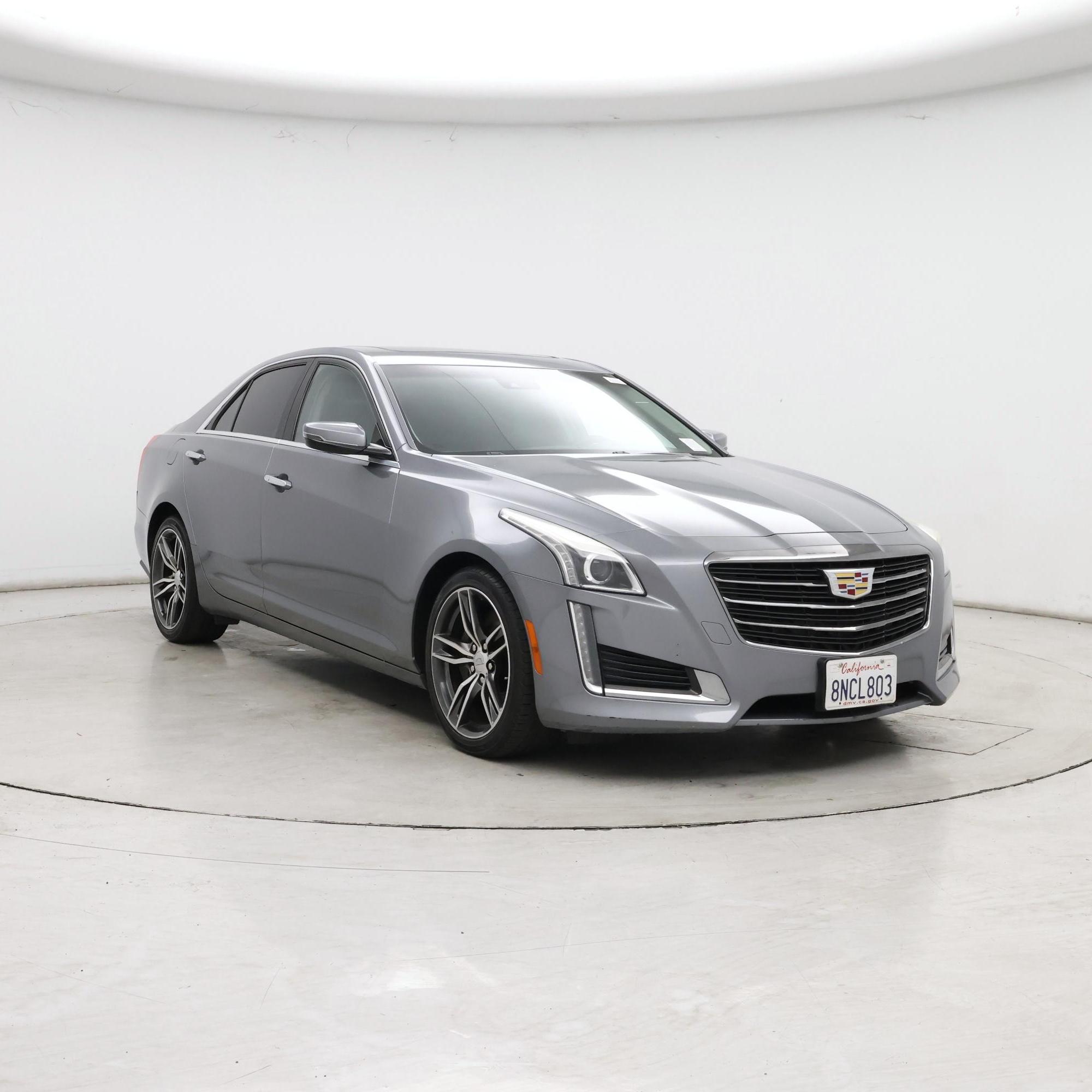 Silver 2019 Cadillac CTS Sedan All-Wheel Drive Automatic