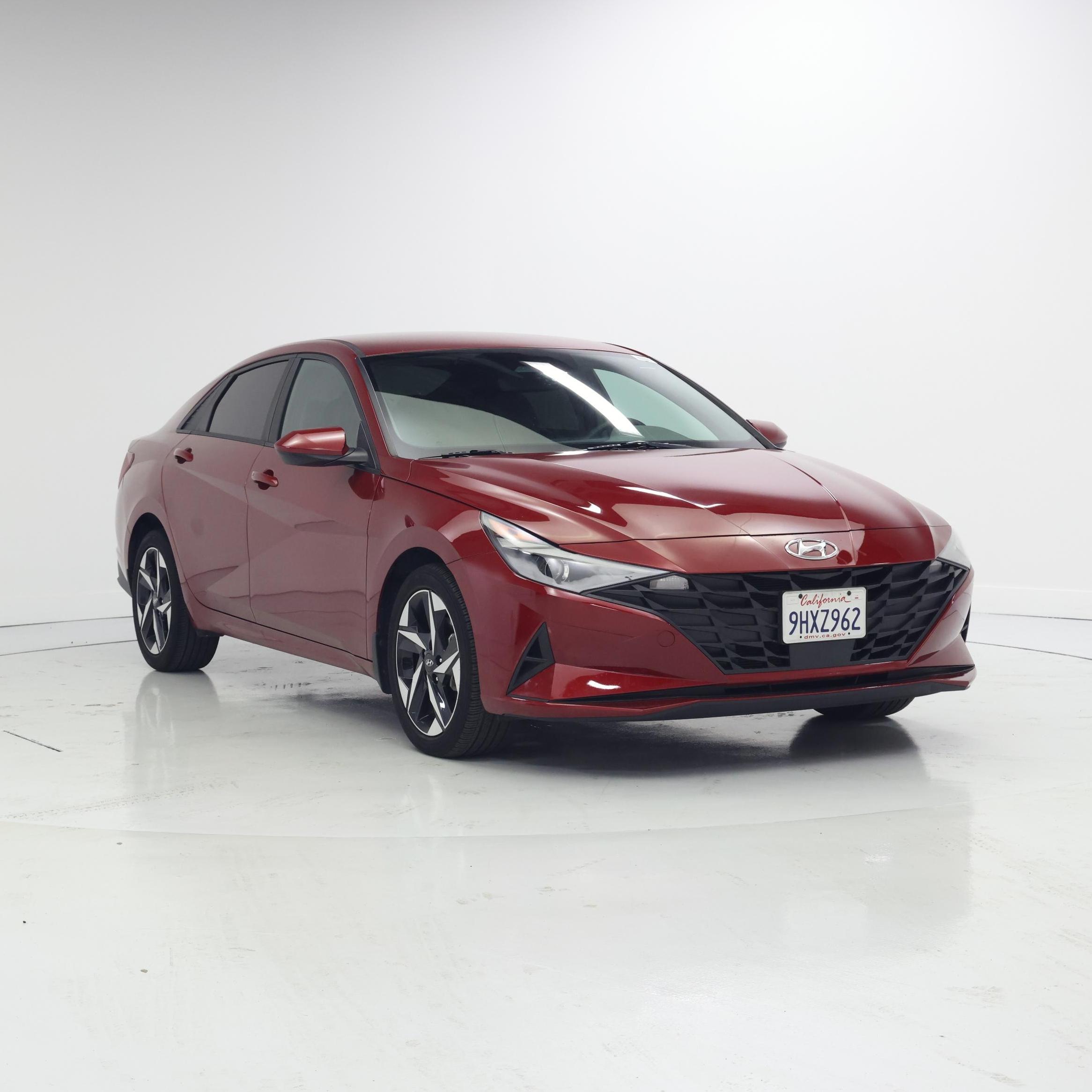 Red 2023 Hyundai Elantra Sedan Front-Wheel Drive Automatic