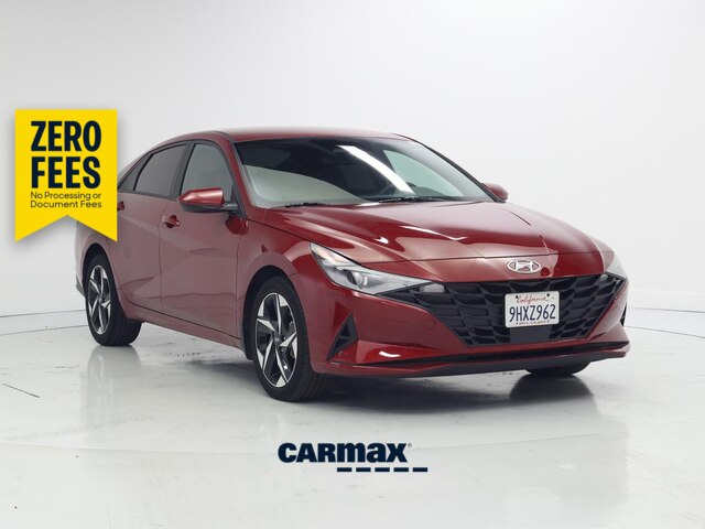 Red 2023 Hyundai Elantra Sedan Front-Wheel Drive Automatic