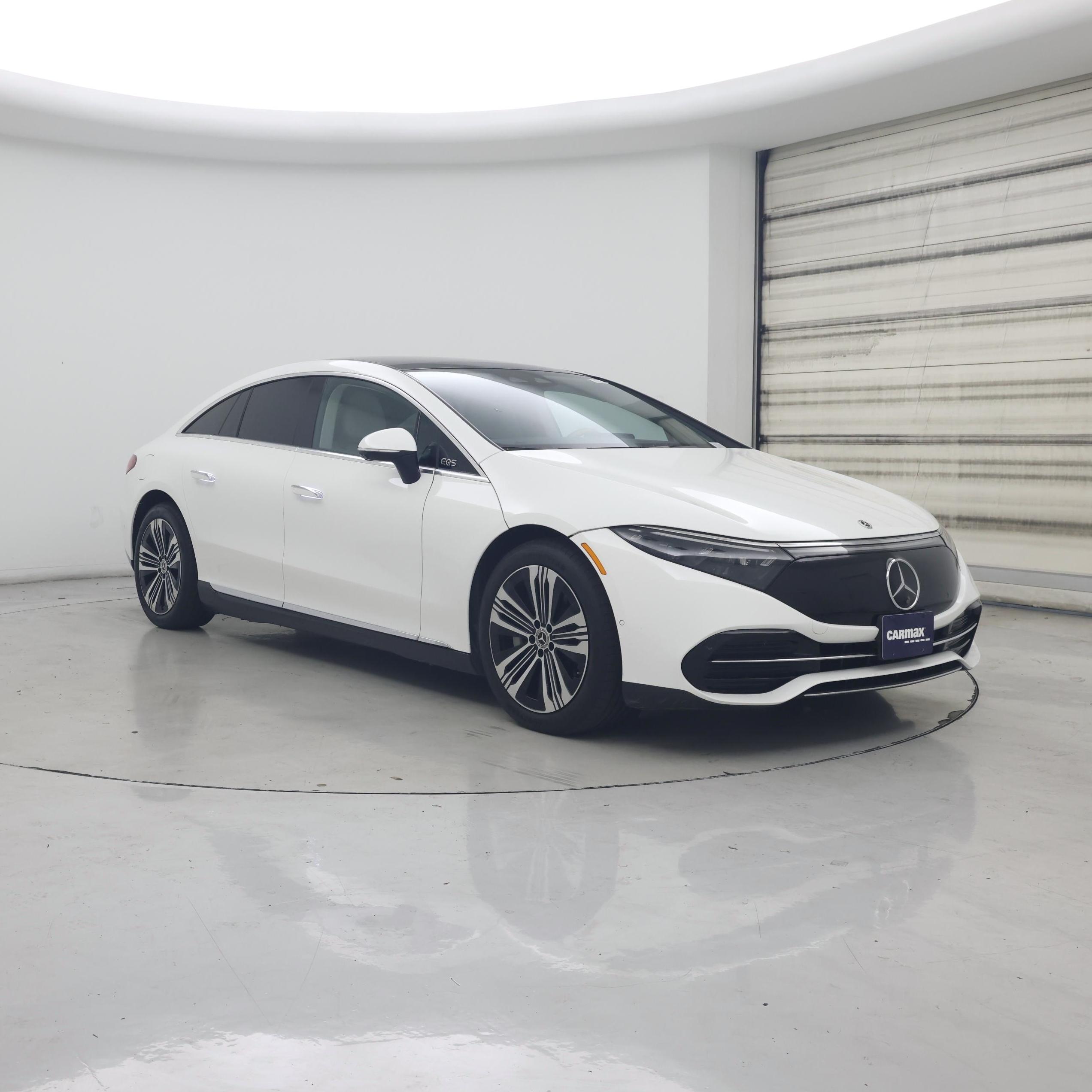 White 2023 Mercedes-Benz EQS Sedan Rear-Wheel Drive Automatic