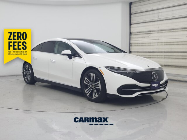 White 2023 Mercedes-Benz EQS Sedan Rear-Wheel Drive Automatic