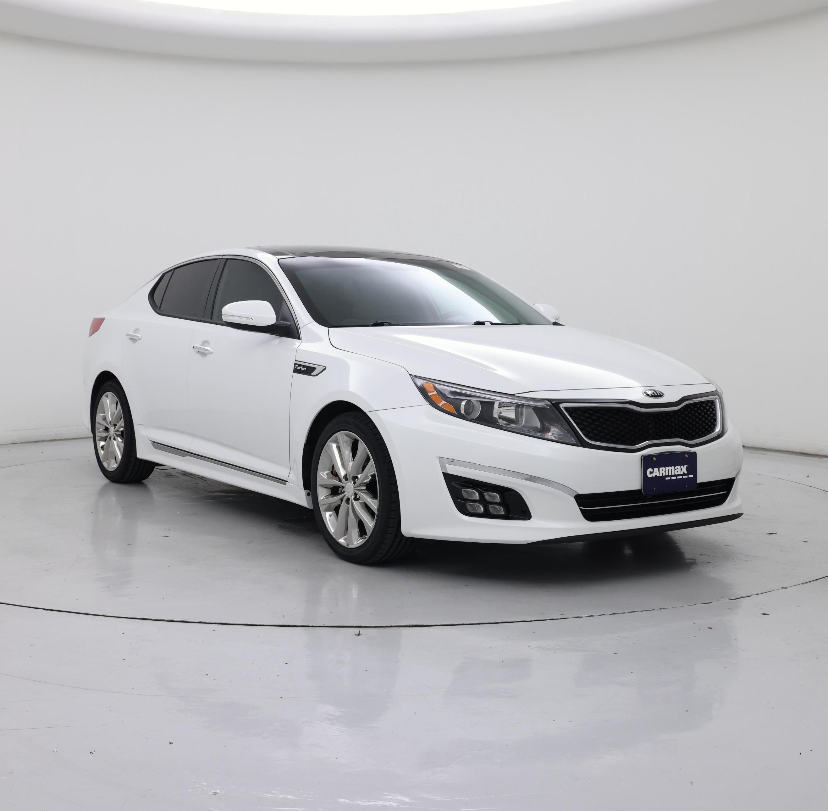 White 2014 Kia Optima Sedan Front-Wheel Drive Automatic