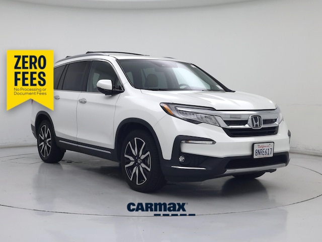 White 2020 Honda Pilot SUV / Crossover Front-Wheel Drive Automatic