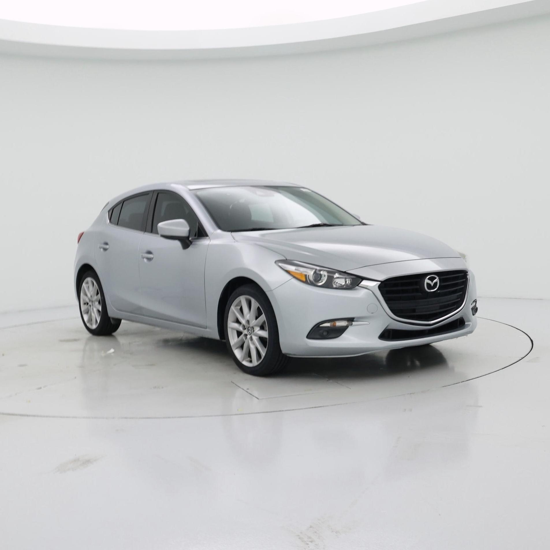 Silver 2017 Mazda MAZDA3 Hatchback Front-Wheel Drive Automatic