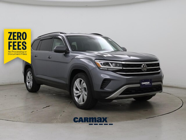 Gray 2022 Volkswagen Atlas SUV / Crossover All-Wheel Drive Automatic