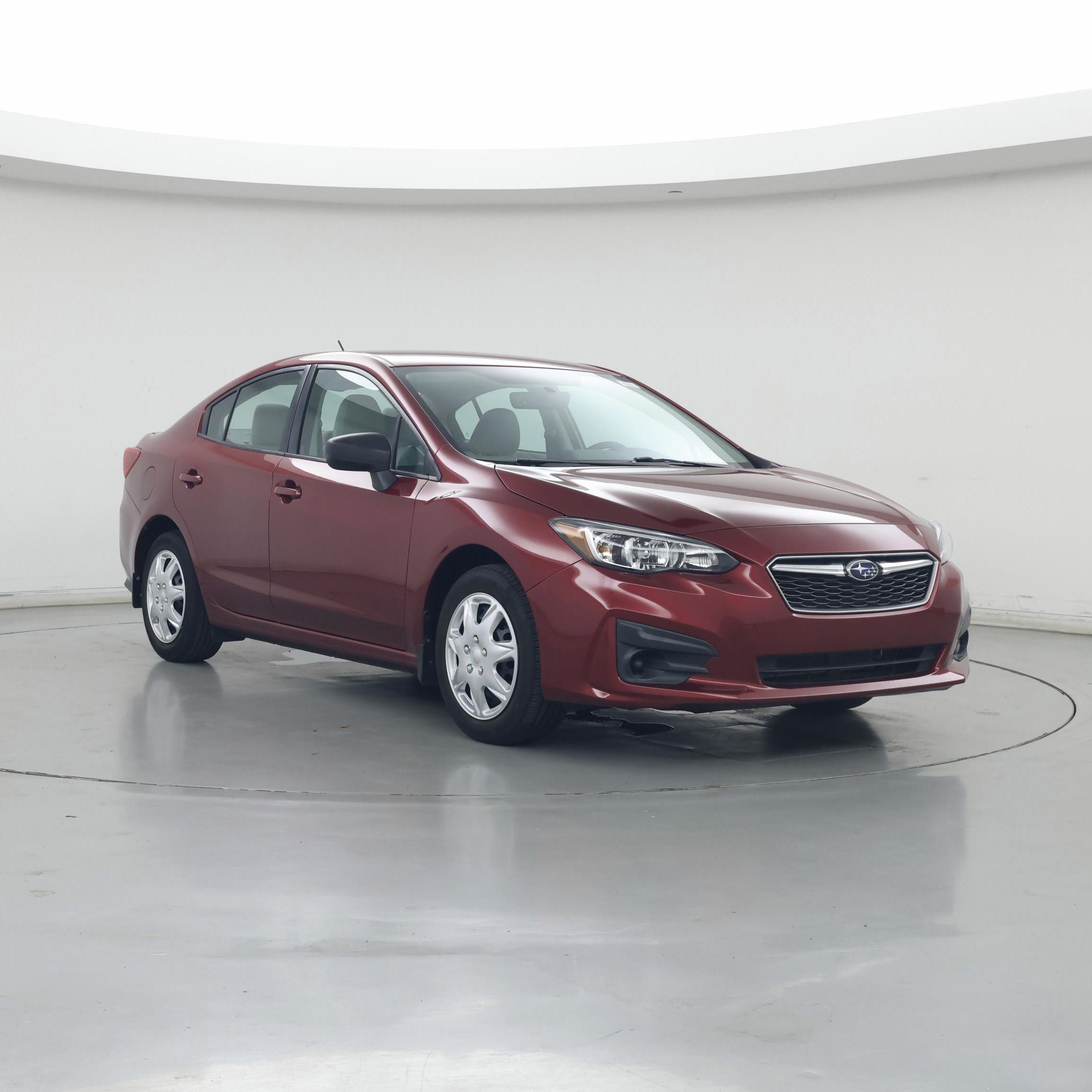 Red (Burgundy) 2017 Subaru Impreza Sedan  Automatic