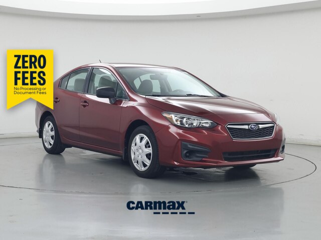 Red (Burgundy) 2017 Subaru Impreza Sedan Automatic