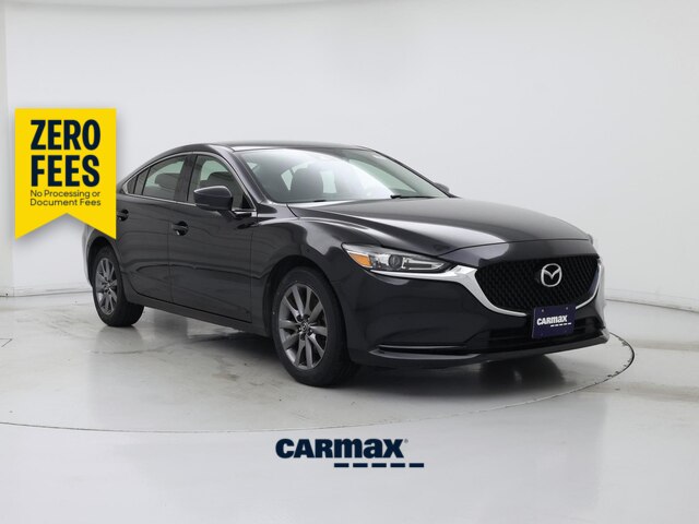 Black 2018 Mazda MAZDA6 Sedan Front-Wheel Drive Automatic