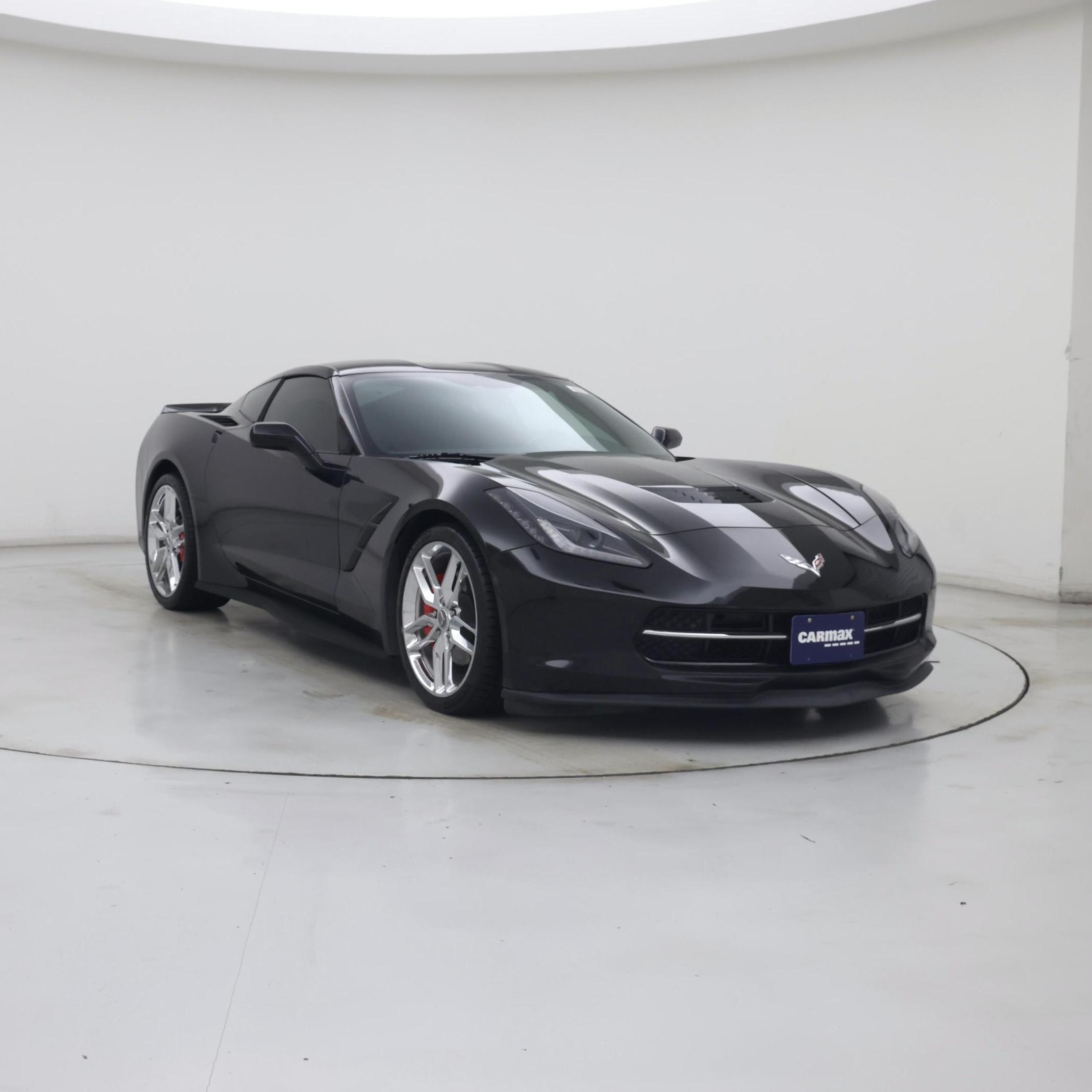 Black 2015 Chevrolet Corvette Coupe Rear-Wheel Drive Automatic