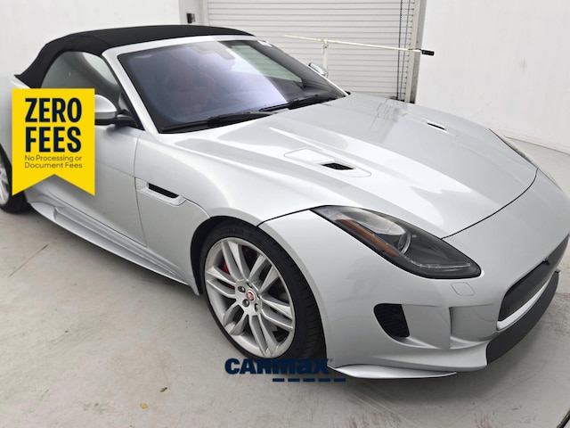 Silver 2017 Jaguar F-TYPE Convertible All-Wheel Drive Automatic