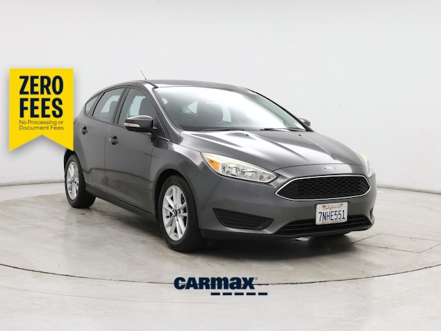 Gray 2015 Ford Focus Hatchback Front-Wheel Drive Automatic
