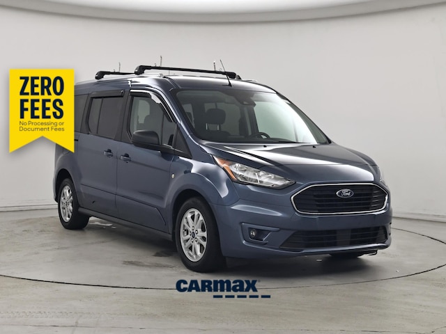 Blue 2020 Ford Transit Connect Van Front-Wheel Drive Automatic