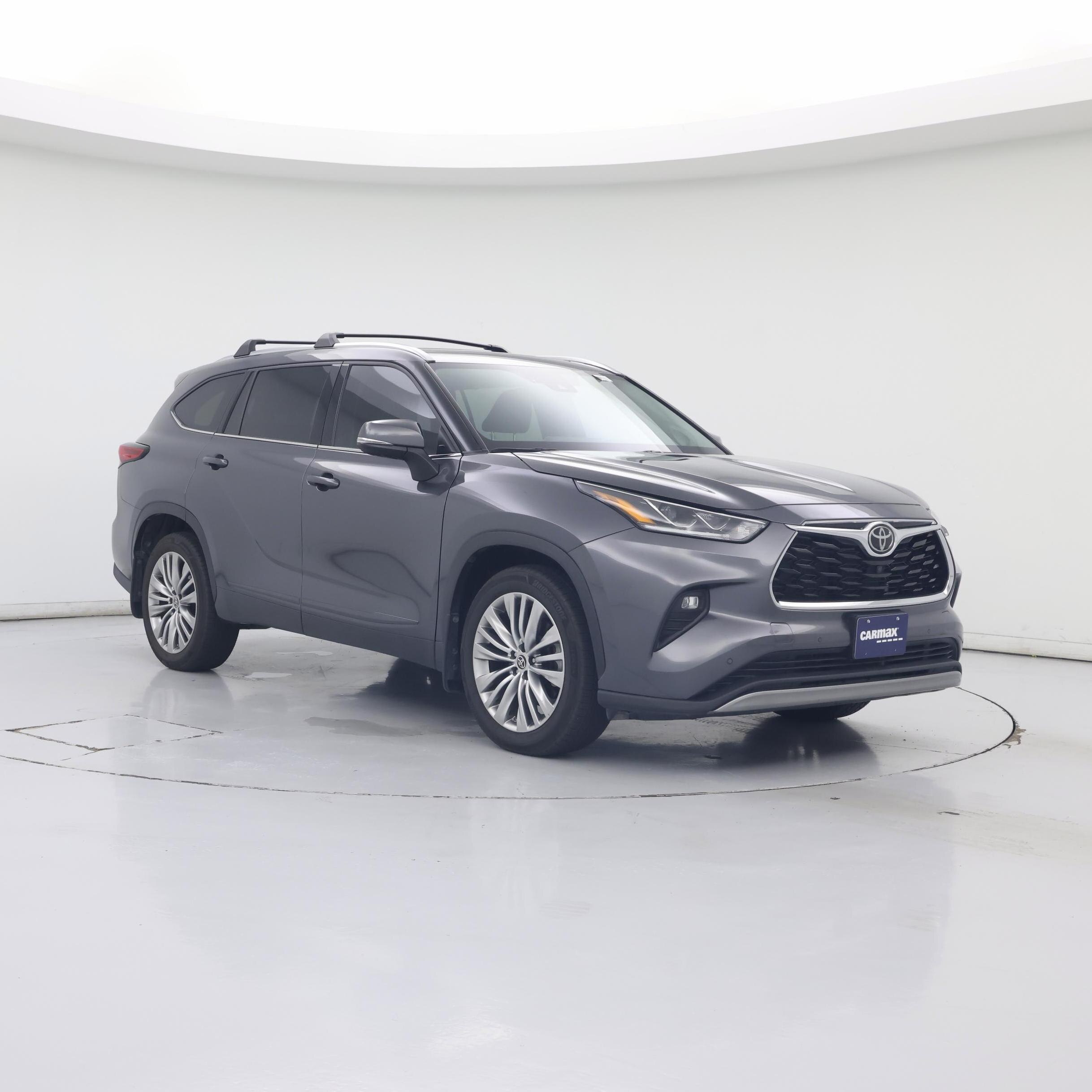 Gray 2022 Toyota Highlander SUV / Crossover All-Wheel Drive Automatic
