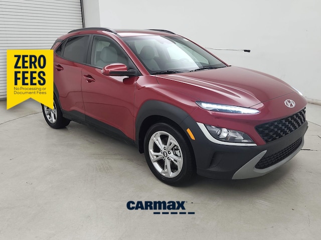 Red 2022 Hyundai Kona SUV / Crossover All-Wheel Drive Automatic