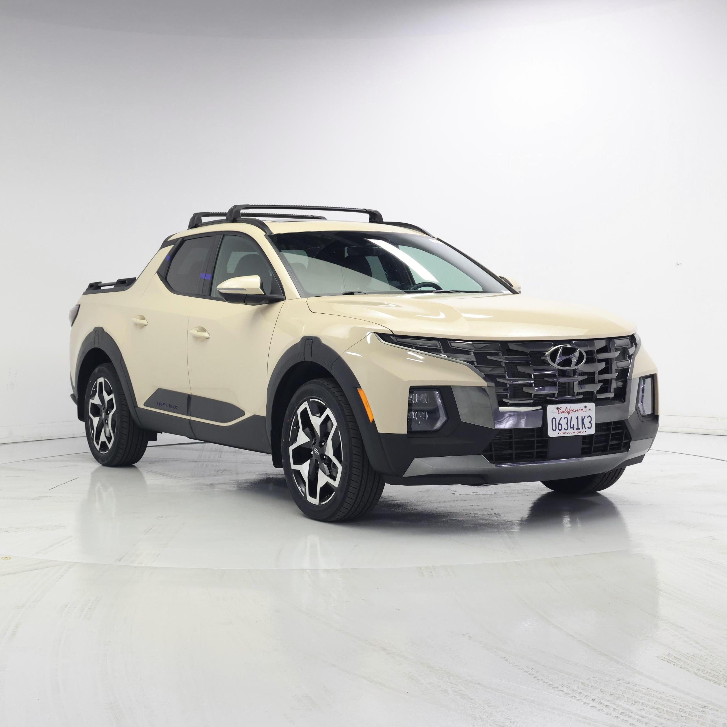 Brown (Tan) 2022 Hyundai Santa Cruz Pickup Truck All-Wheel Drive Automatic