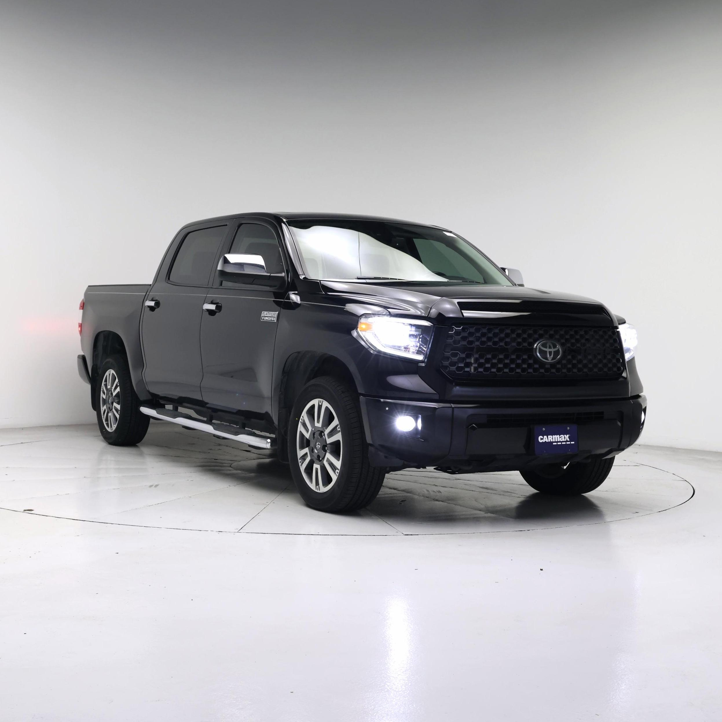 Black 2021 Toyota Tundra Pickup Truck Four-Wheel Drive Automatic