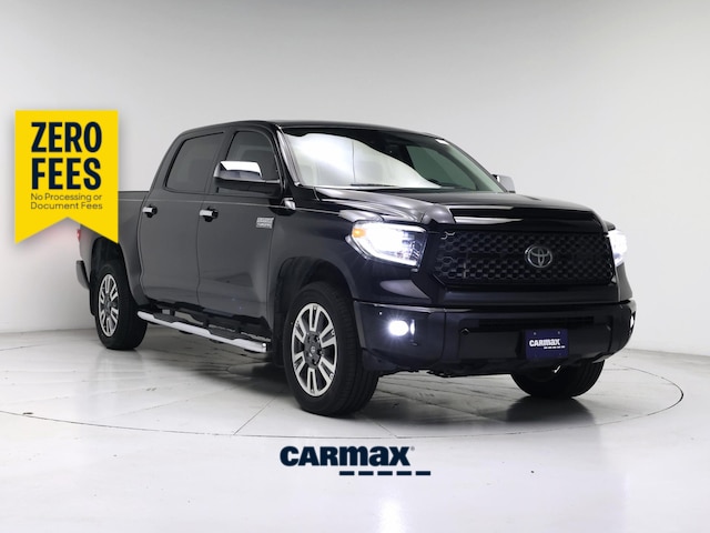 Black 2021 Toyota Tundra Pickup Truck Four-Wheel Drive Automatic