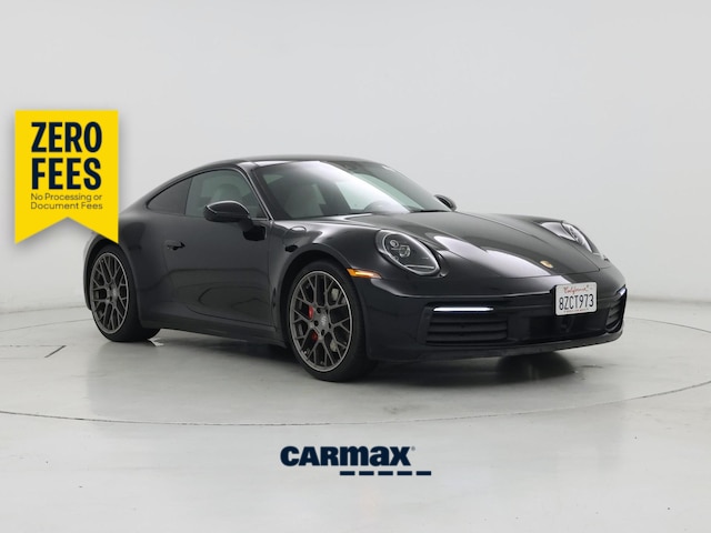 Black 2020 Porsche 911 Coupe Rear-Wheel Drive Automatic