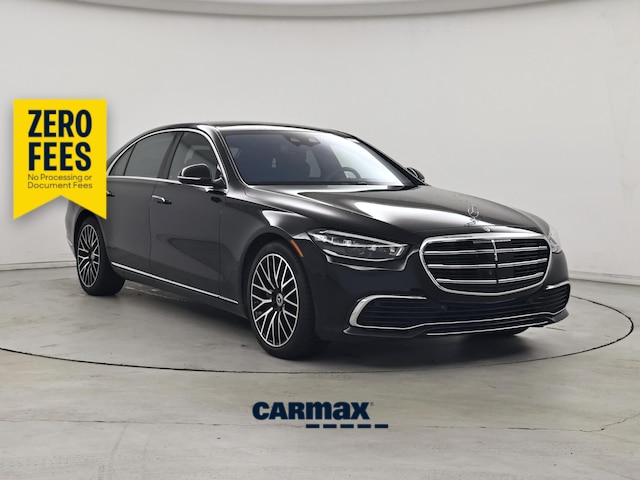 Black 2024 Mercedes-Benz S-Class Sedan All-Wheel Drive Automatic
