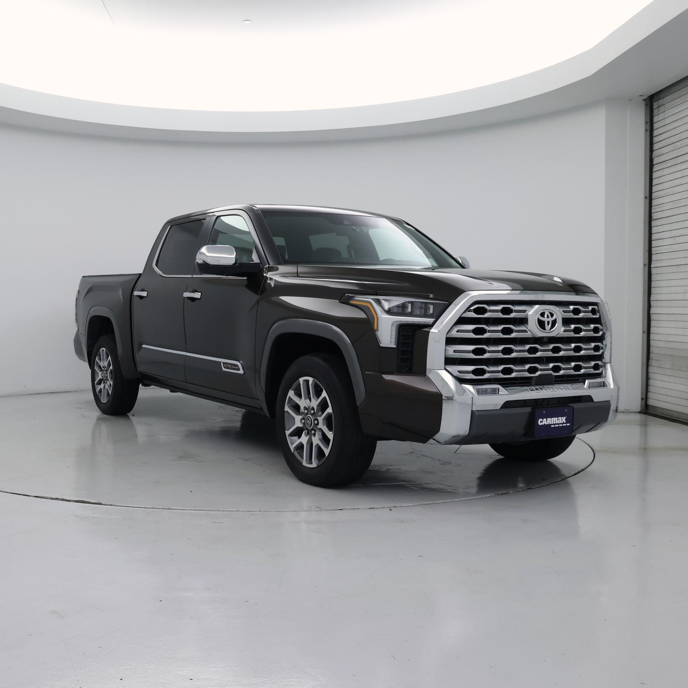 Brown 2024 Toyota Tundra Pickup Truck Four-Wheel Drive Automatic