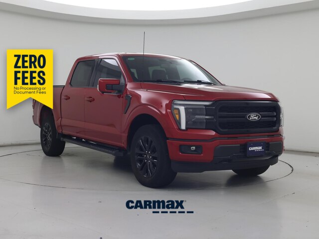 Red 2025 Ford F-150 Pickup Truck Four-Wheel Drive Automatic