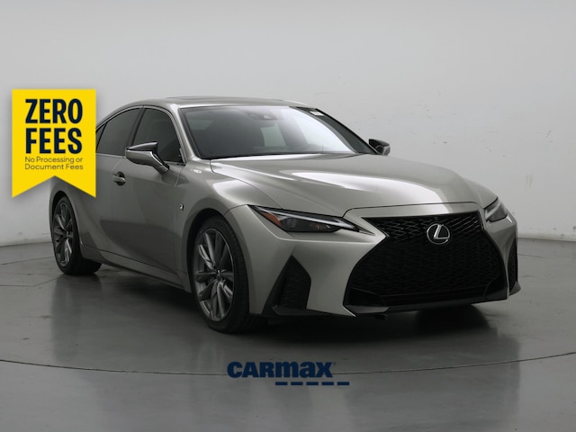 Gray 2023 Lexus IS Sedan Rear-Wheel Drive Automatic