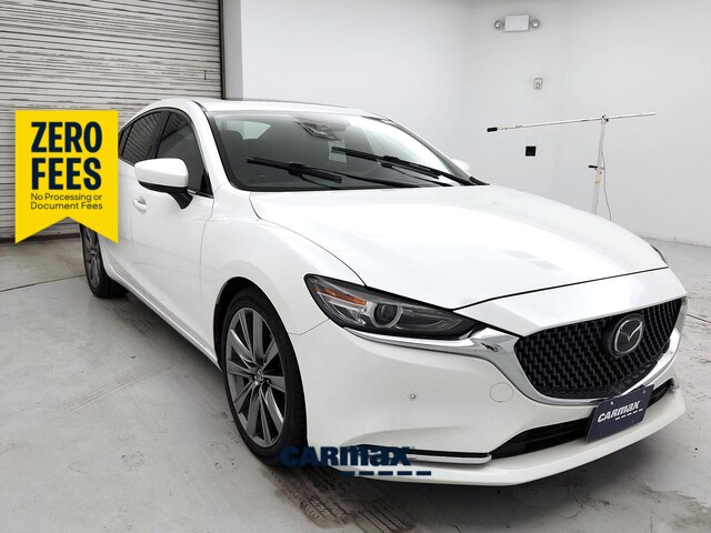 White 2018 Mazda MAZDA6 Sedan Front-Wheel Drive Automatic