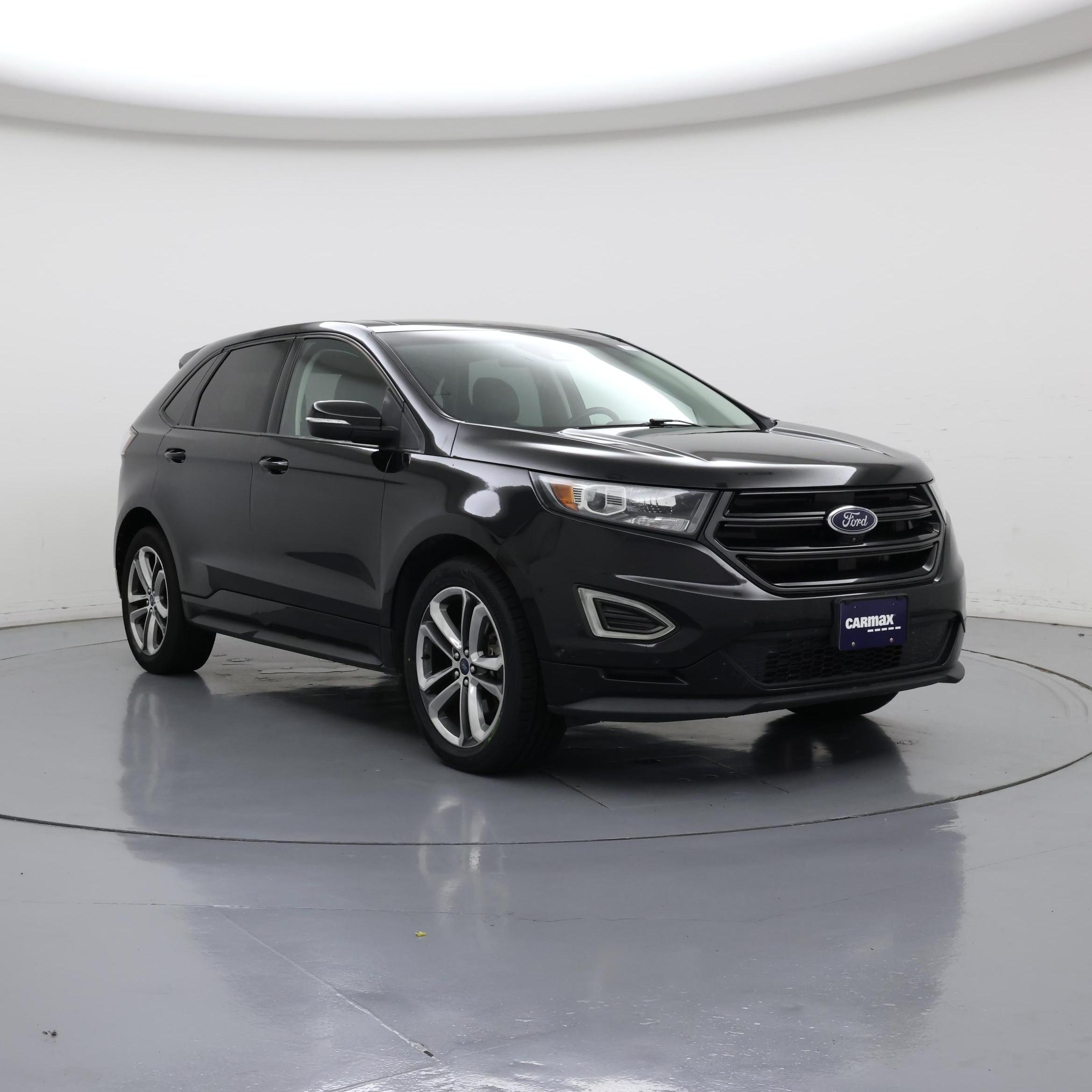 Black 2017 Ford Edge SUV / Crossover All-Wheel Drive Automatic