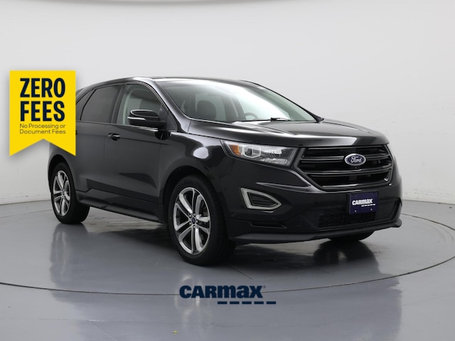 Black 2017 Ford Edge SUV / Crossover All-Wheel Drive Automatic